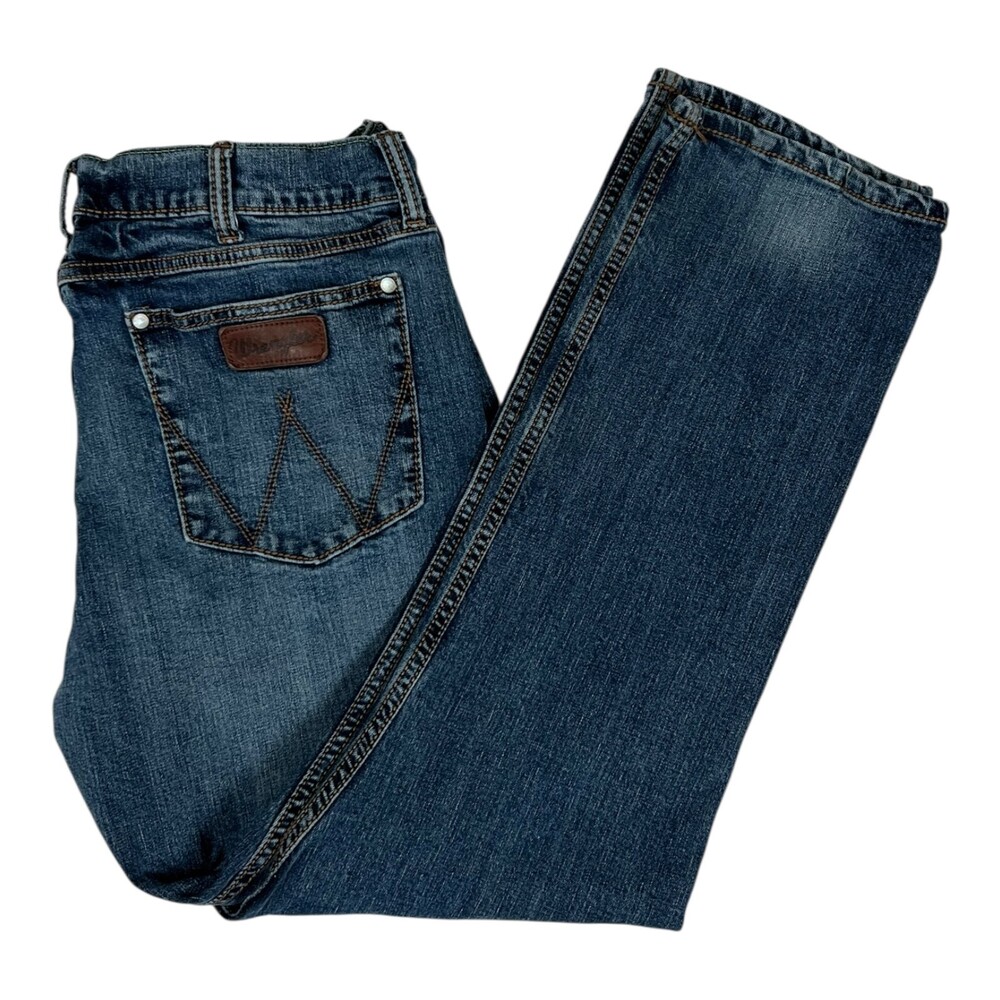 Wrangler Retro Slim Straight Jeans Size 36x32 Western Cowboy